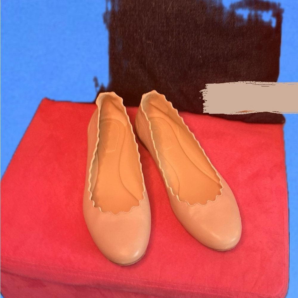 chloè ballet slippers-